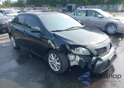 2009 Toyota Corolla Xle from USA, damaged, VIN 1NXBU40E39Z036928